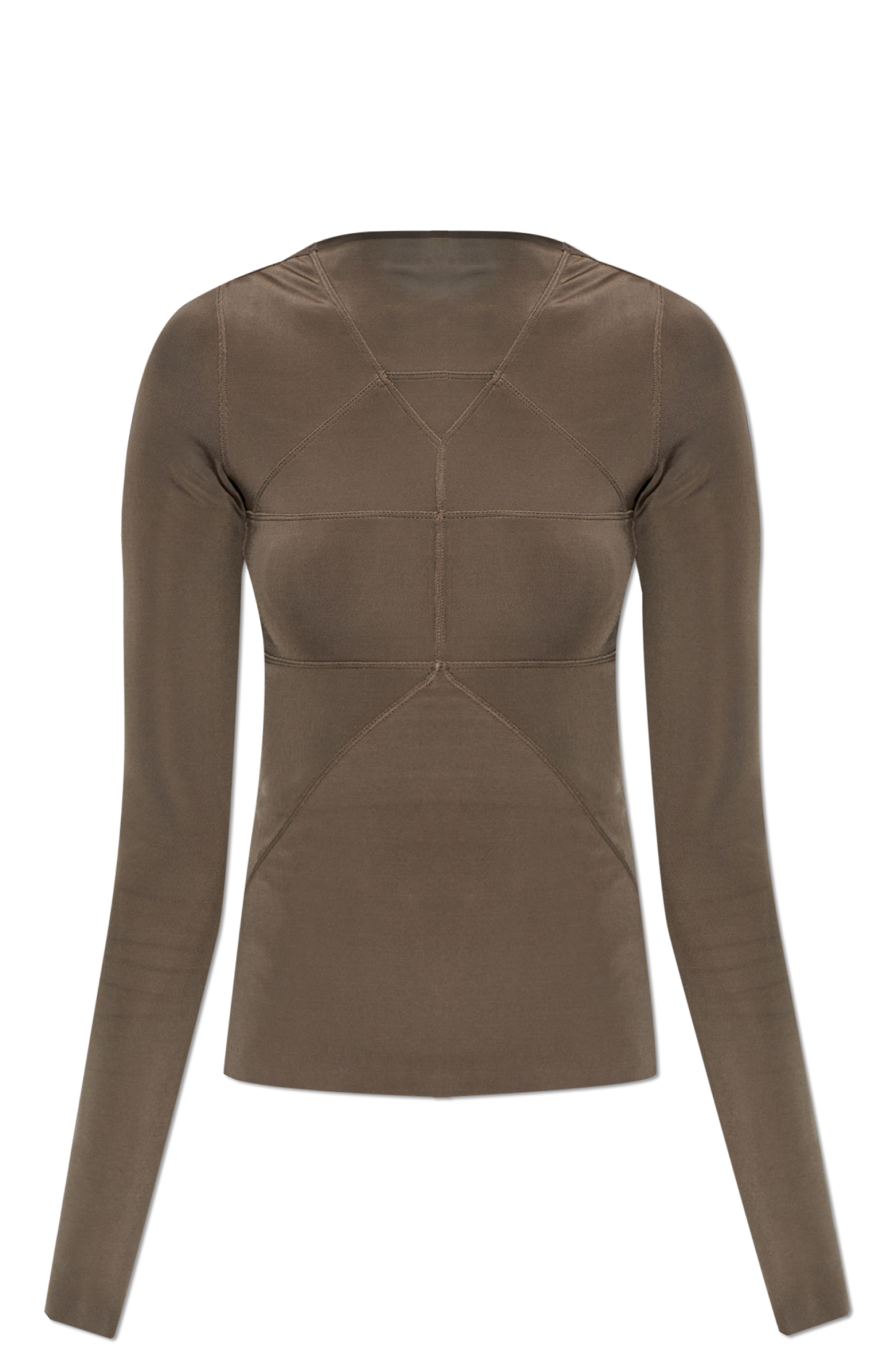 Rick Owens Fitted top with raw edges | Women's | Vitkac